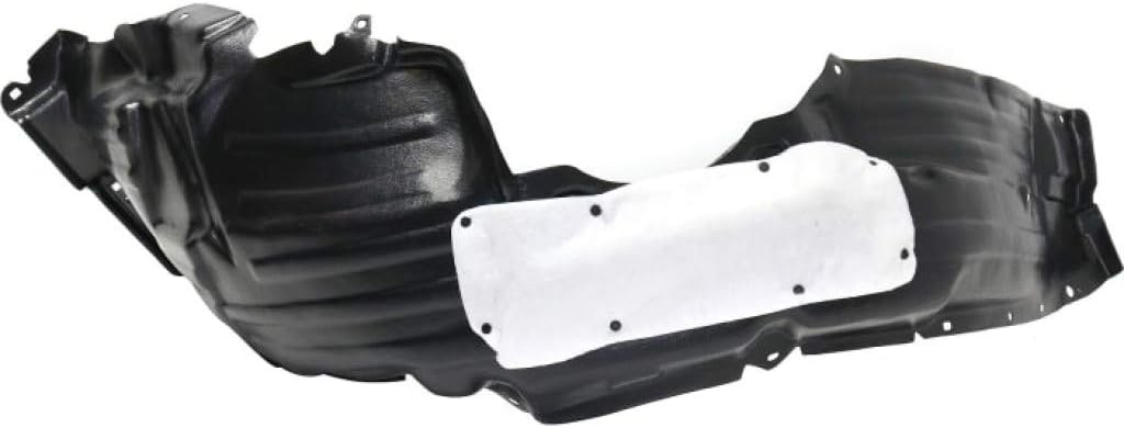 For Toyota Sienna Splash Guard/Fender Liner 2015 2016 2017 | Front, Driver Side | Replacement For 5380608030, TO1248203 | Trim: All Submodels