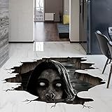 Atcarmor 3D Halloween Floor Wall Decals, Ghost Hand Scratching Halloween Wall Stickers Decorations for Bedroom (3)