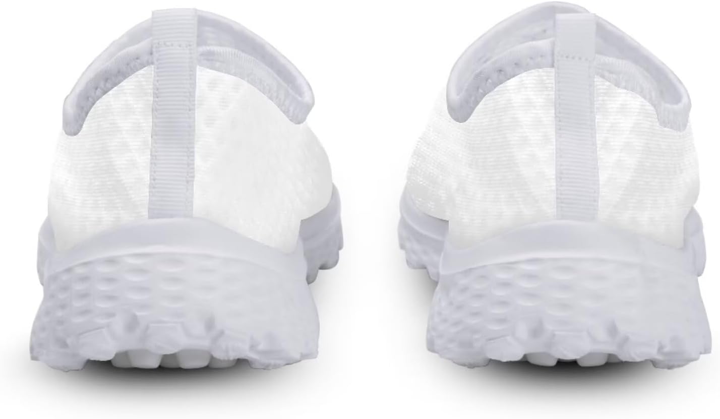 Women Slip On Shoes Casual Walking Shoes Mesh Breathable Sneaker Party Footwear - Image 2