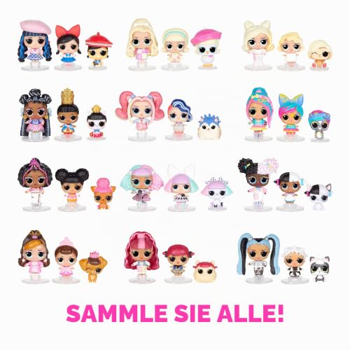 L.O.L. Surprise! Mini Family - ÜBERRASCHUNGSAUSWAHL - Kugel-Spielset mit 3 Mini Tween Sammlerpuppen und Überraschungen - Tolles Geschenk… – Ansicht 6