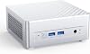 MINIS FORUM M1 Plus Mini PC Core i5-12600H Prozessor (12C/16T bis 4.5 GHz) und Intel Iris Xe Graphics 16GB DDR5/512GB SSD HDMI/DP/USB4 2 x 2.5G RJ45 USB3.2 Gen2 x 2 USB2.0 x 2 Wi-Fi 6e BT5.2