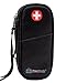 PracMedic Bags EpiPen Case - Fashionable Insulated Travel Medicine Kit - Immediate Access to Medications During Emergency Situations for Kids and Adults (Black)