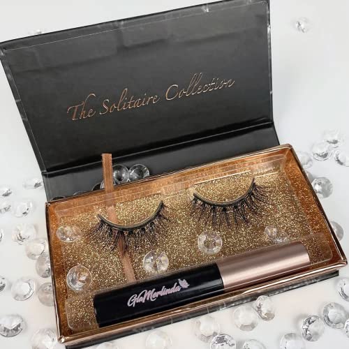 Magnetic Eyelashes/ Magnetic Eyeliner/ The Solitaire Collection (Sapphire)