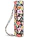 ELENTURE Full-Zip Exercise Yoga Mat Carry Bag with Multi-Functional Storage Pockets (Petals)