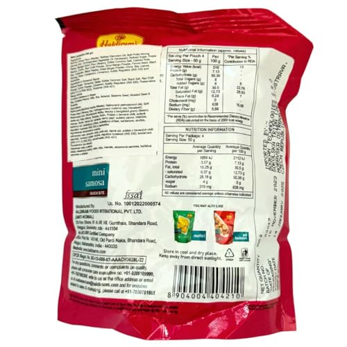 Haldiram's SAMOSA 4x200G