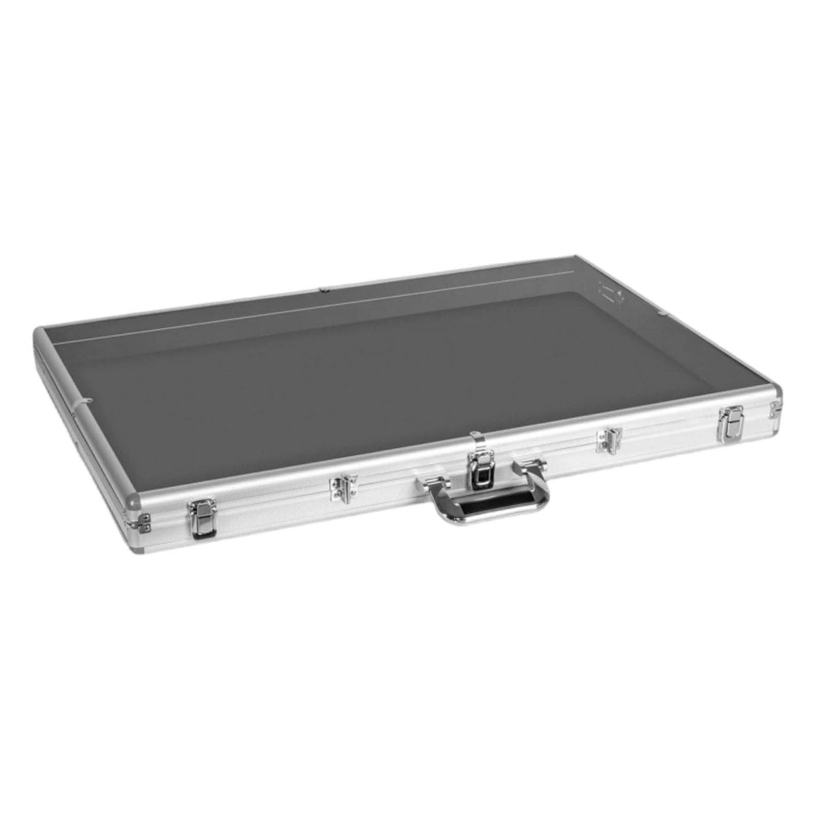 Mallette pour Cartes à Collectionner Grande Capacité Présentoir à Cartes en Aluminium Robuste Boîte de Rangement avec Séparateurs pour Expositions