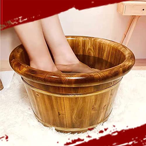 Spa de pies de madera maciza con masaje y acupresión miniatura 4