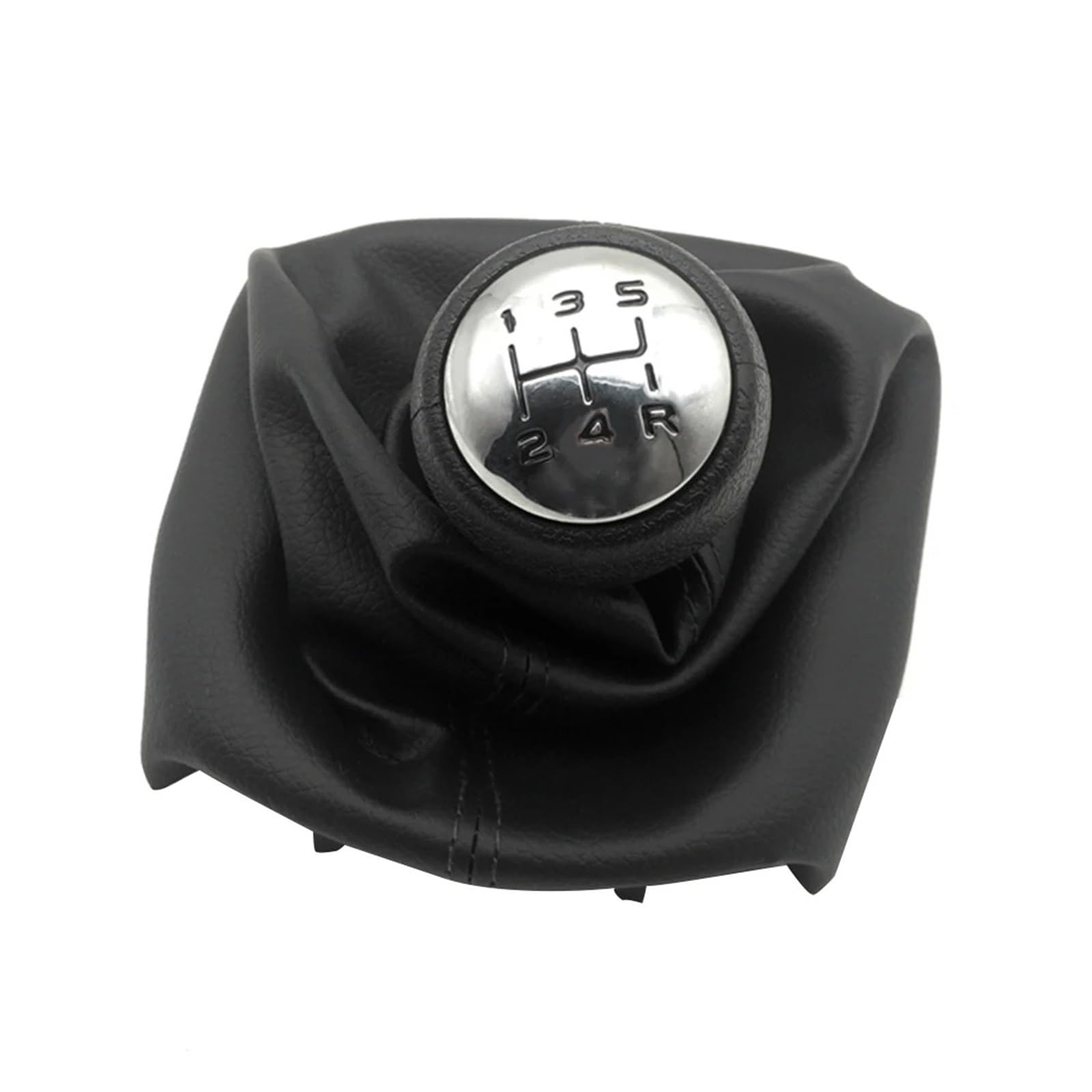 Jxewmtmc for Peugeot 207 307 406 5 Speed Gear Shift Knob Shifter Stick Lever Collar Cover Gear Stick Shift Cover
