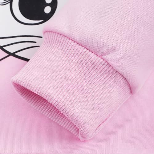 Image of RETSUGO Toddler Girls 2 Piece Outfits Long Sleeve Sweatshirt Leggings Pants Fall Winter Casual Clothes Sets 3‑8 Years