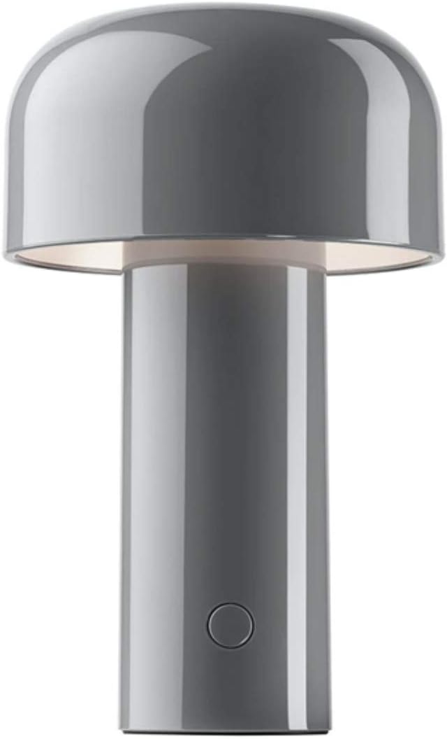 Bellhop Collection Rechargeable Table Lamp, 2.5 W, 12.5 x 12.5 x 21 cm, Grey (F1060020)