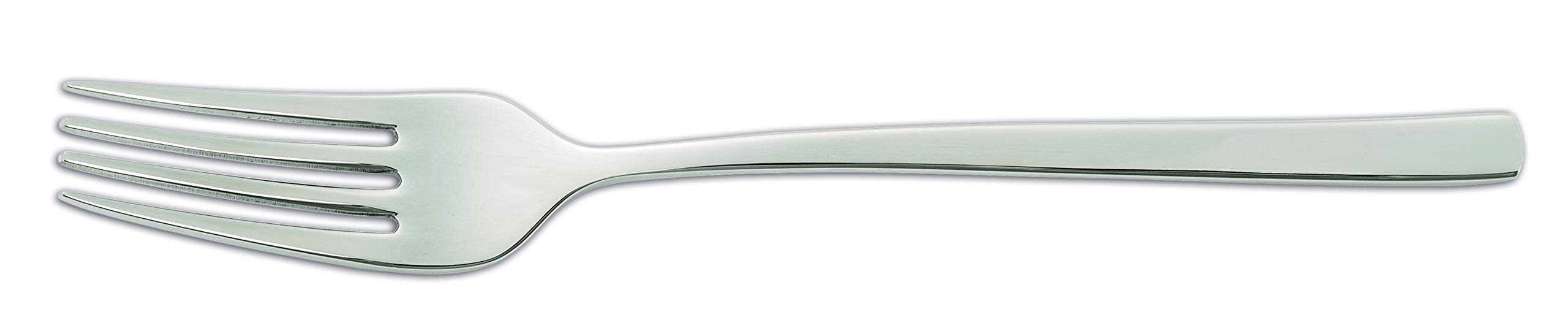 Arcos Serie Capri Caja de 12 uds Tenedor de postre Tenedor para tartas, Monoblock de una pieza en Acero Inoxidable 18/10 y 160 mm, Color Plata (12 uds)
