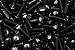 (50) Grade 8 Carriage Head Bolts 1/2-13 x 1-3/4 Plain Finish Unplated