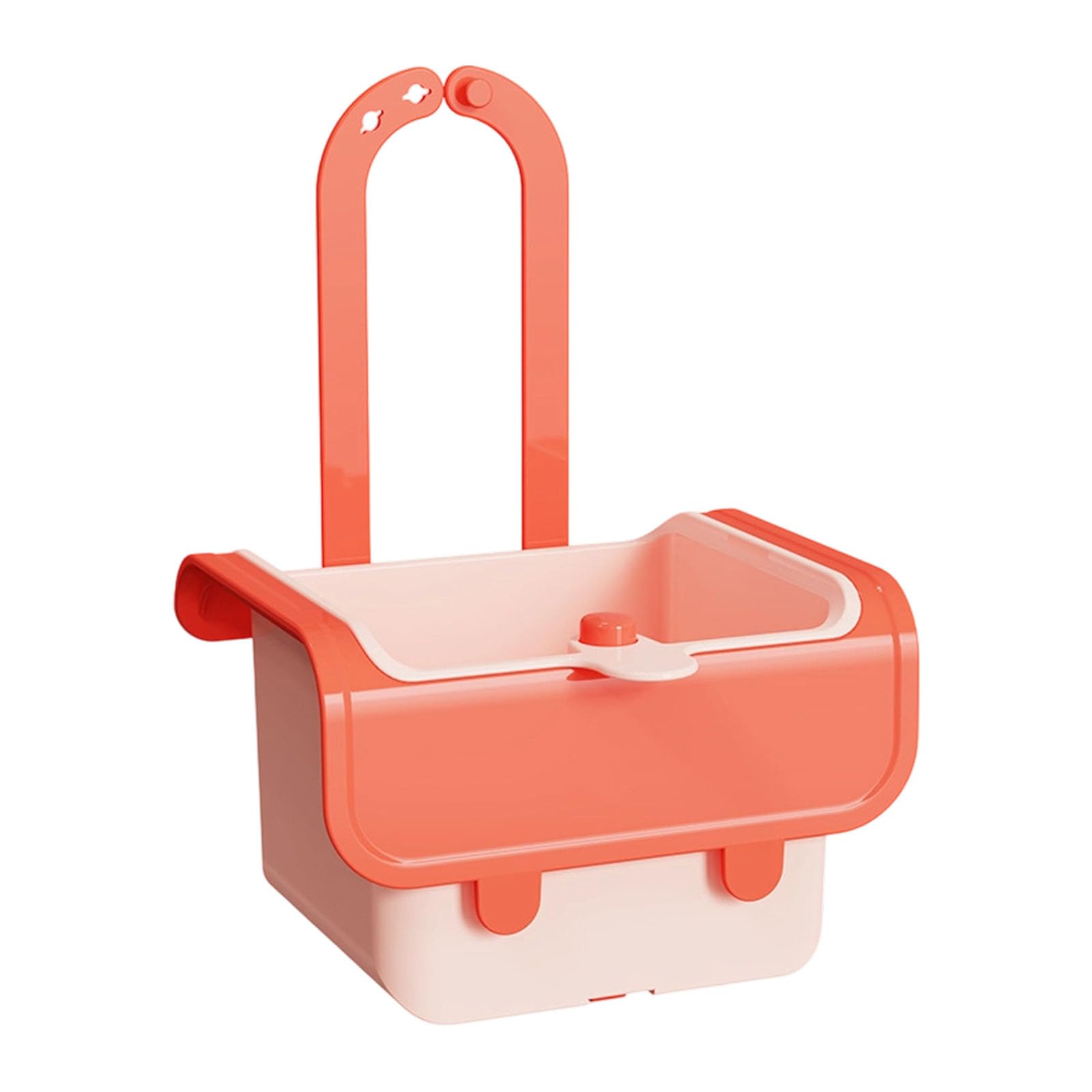 HZBB Auto Dump Faucet Mounted Sink Strainer Basket for Food Waste Disposal Space Saving Solution for Compact Kitchen Organization Over Sink Drain Storage Basket