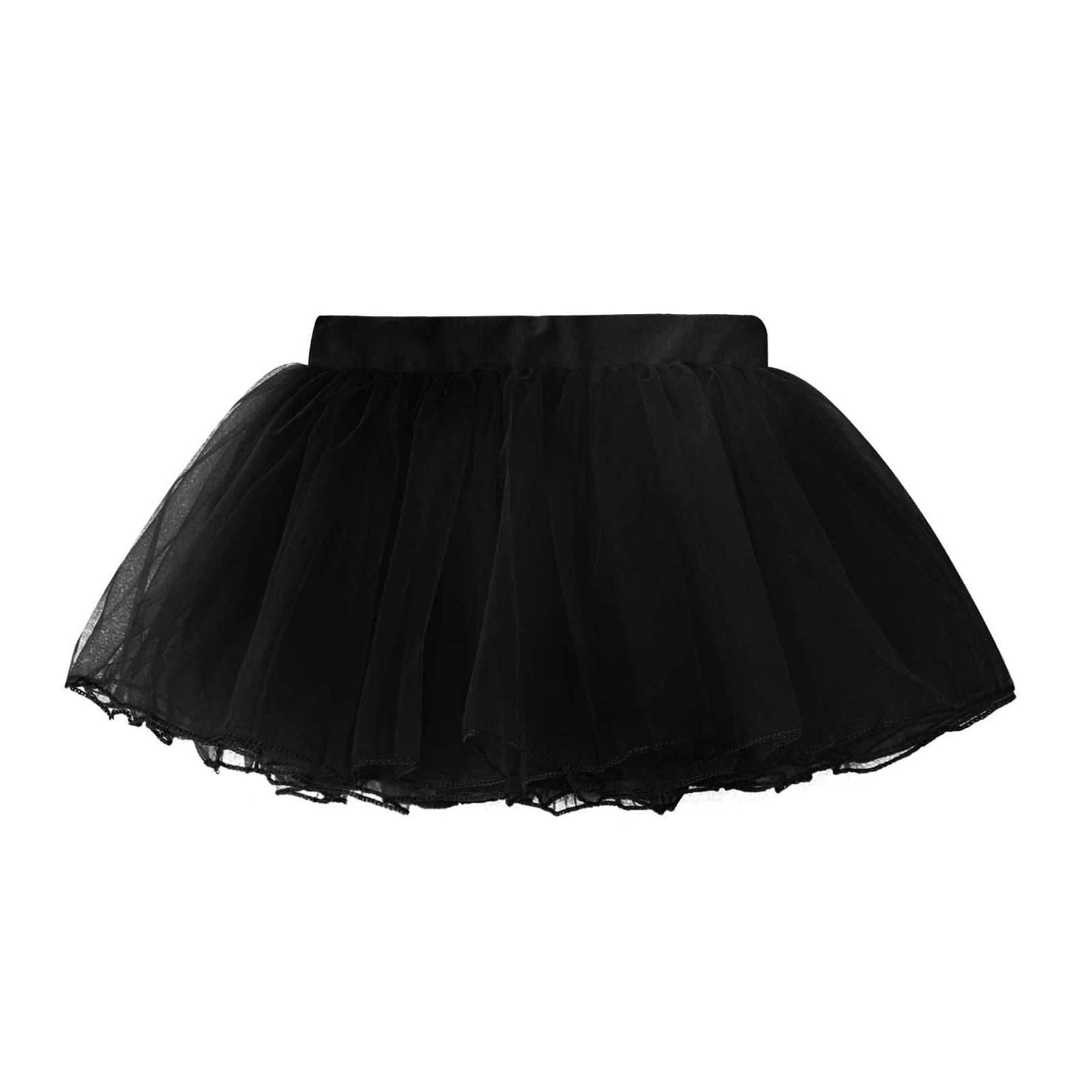 FEESHOW Baby Mädchen Tutu Rock Prinzessin Tüllrock Minirock Baby Fotoprops Reifrock Ballettrock für Fotografie Geburtstag Party