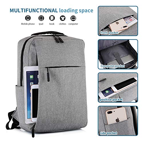 Laptop-BackpackSlim-Computer-School-Bag-Business-Case-with-USB-Charging-Port-Fits-156-Inch-Laptop-Bookbag-Travel-Backpack