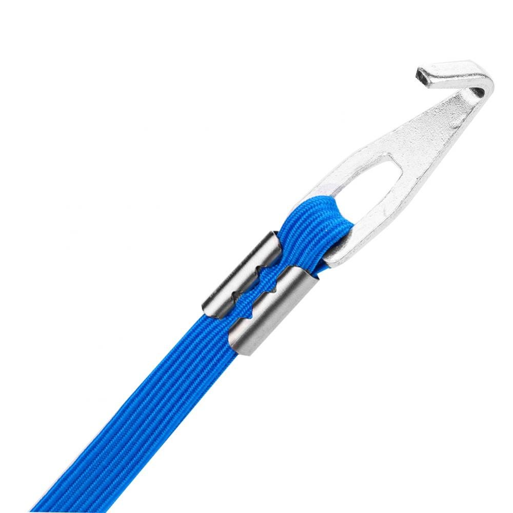 Luggage Strap, Elastic Bungee Cord Straps Luggage Fixed Rope Lashing Strap Tie Down Strap with Hooks(Blue) Riding Shelves and Storage Supplies With Bungee Straps Rack Straps