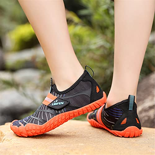 Image of UBFEN Water Shoes for Kids Boys Girls Aqua Socks Barefoot Beach Sports Swim Pool Quick Dry Lightweight Toddler Little Big Kid