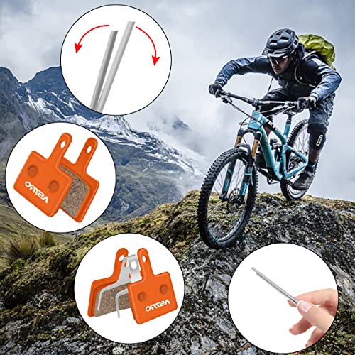 2 works Bike Brake Pads,Bicycle Disc Brake Pads for Shimano B01S Deore M315 M355 M515 M525 C501 C601 M375 M395 M415 M416 M446 M465 M475 M485 M486 Tektro TRP - Image 4