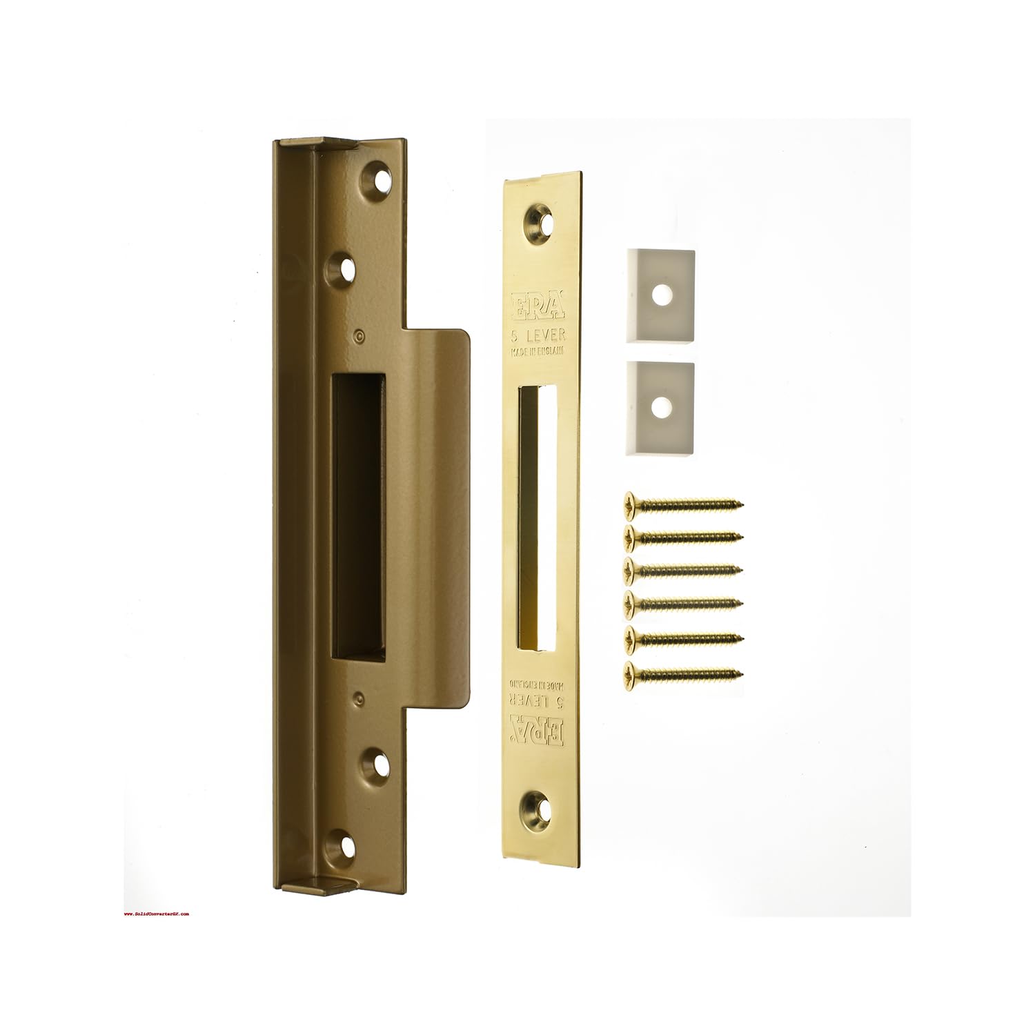 Ironmongery Solutions® Rebate Set for British Standard & Fortress Sashbolt Mortice Locks – Precision Door Rebate Kit for Timber Doors (Brass Effect, 1"(25mm))