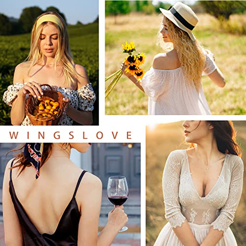 Wingslove Strapless Bra For Women Underwired Multiway Push Up Strapless Bra Red Carpet Full Figure Bra (Caramel,38Dd) #TOP3