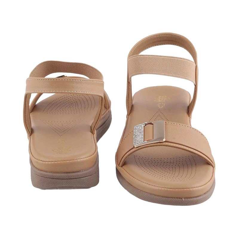 Image of tresmode STEPI Women's Casual Flat Sandals