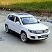 LMBDF Modèle Simulation Alliage Modèle De Voiture Moulé sous Pression Son Et Lumière Retirer Objets De Collection Jouet Modèle Garçon Cadeau 1:32 pour VW pour Tiguan Miniature (Color : White)