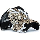 REDSHARKS Glitter Sequin Baseball Hats for Women Party Reversible Magic Sequined Baseball Caps for W