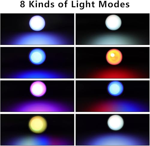 Miniatura 2 de GLOBACT Kit de luz de chasis RC 8 modos de luz, 8 cuentas de lámpara para 1/10 TRX4/Bronco/1979 RC Crawler Accesorios