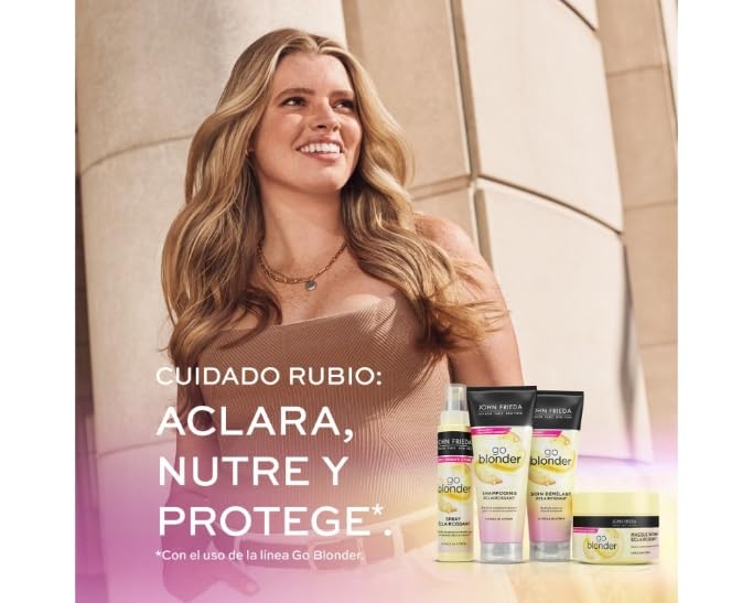 John Frieda Go Blonder Lightening Shampoo Blonde Hair 250 Ml - Image 5