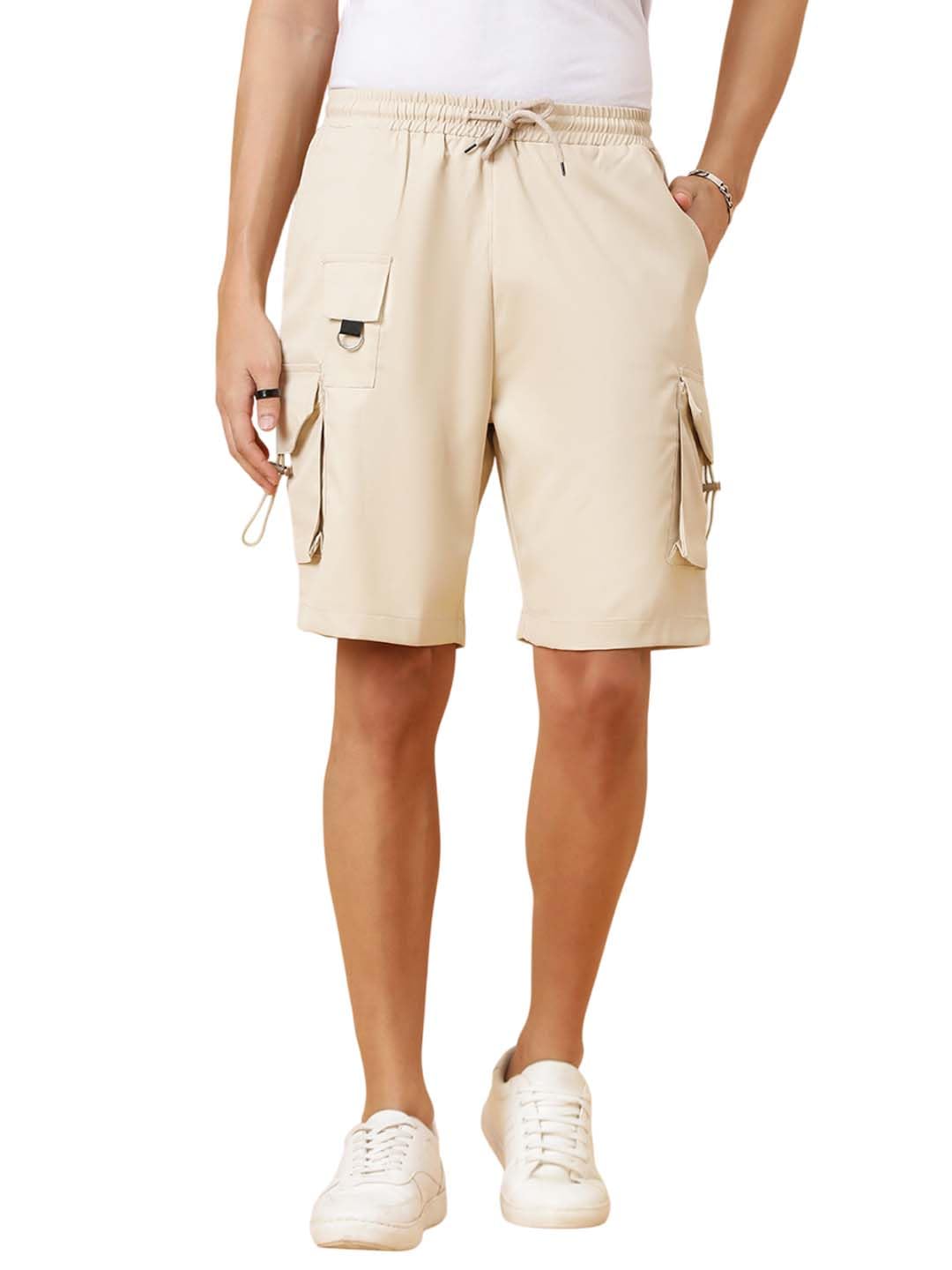 kotty Men's Solid Regular Fit Light Figurine Stylish Shorts-picture-35