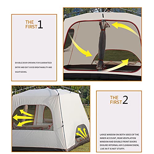 Carpa Pop Up GeRRiT para Camping Familiar 5-8 Personas miniatura 6