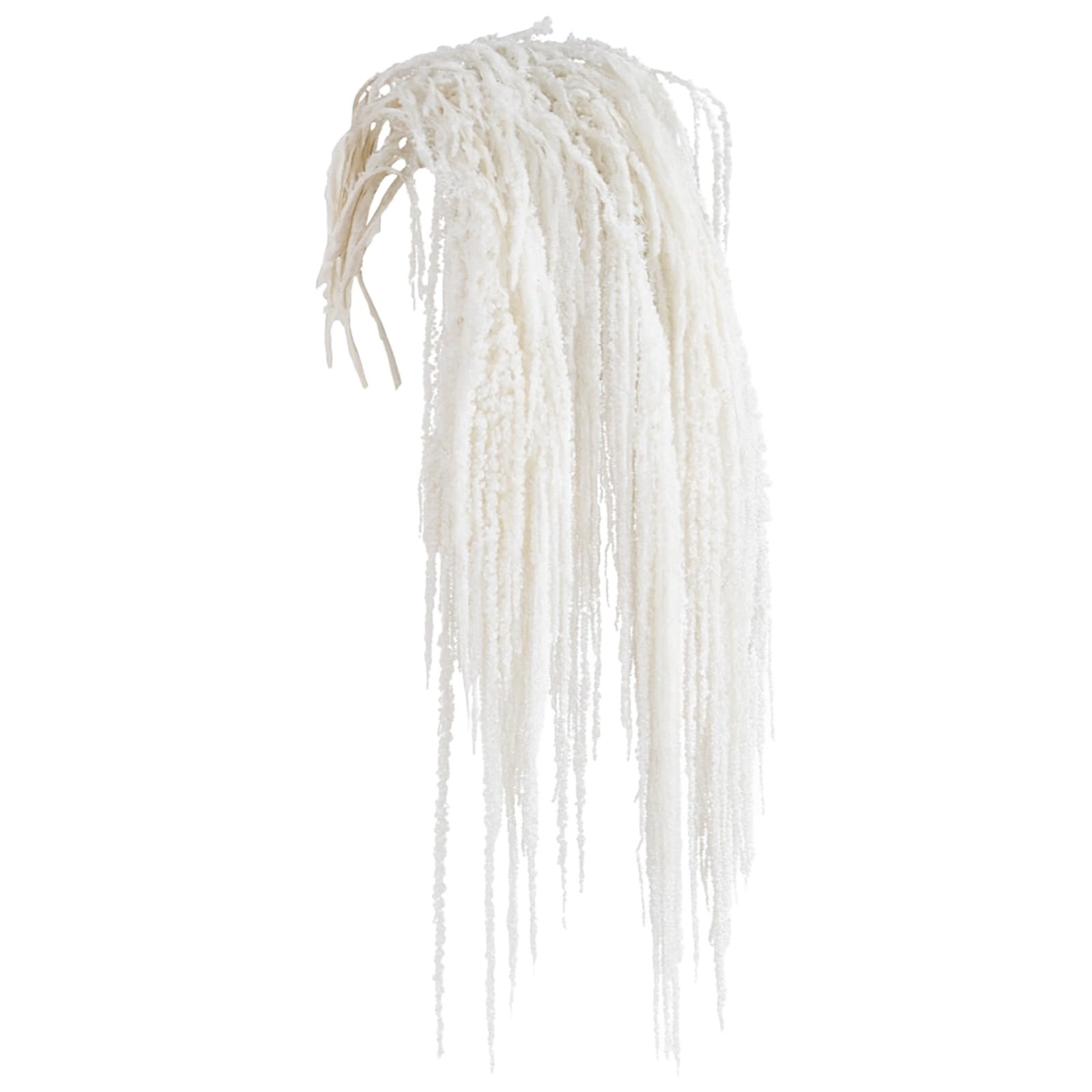Fleurs d'amarante préservées 58 cm pour un décor suspendu sans entretien