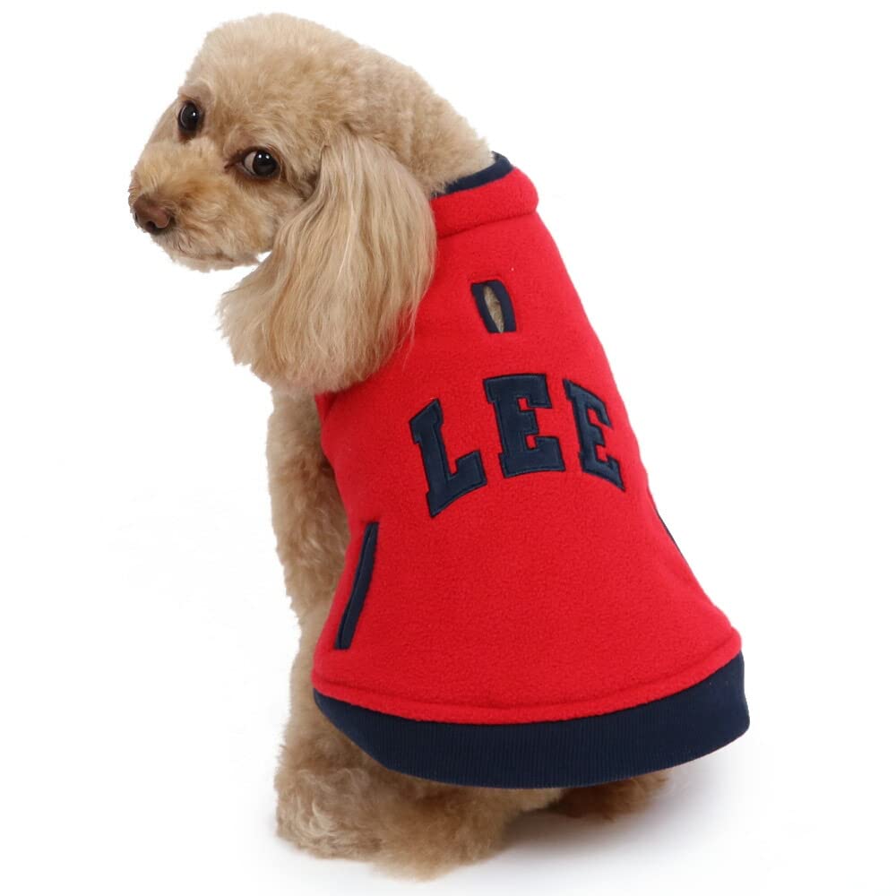 Amazon | ペットパラダイス 犬 服 フリース Lee 綿入り ベスト