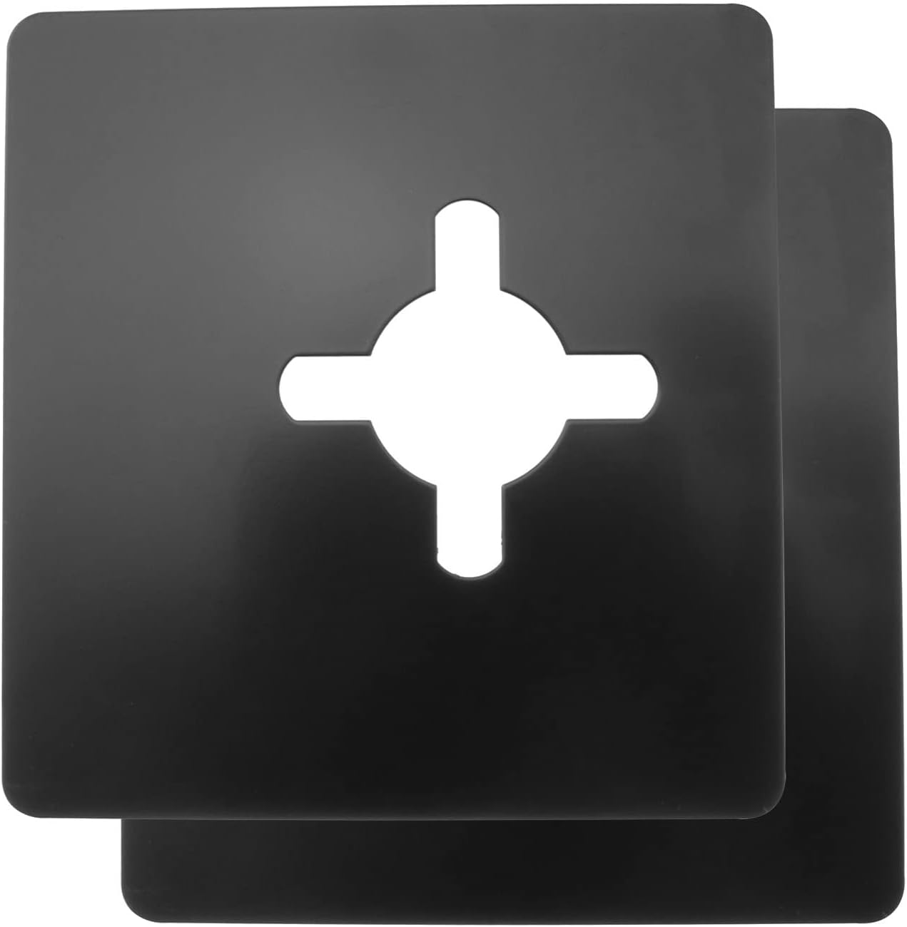 Maxmoral 2pcs Door Lock Repair Plate Stainless Steel Door Reinforcement