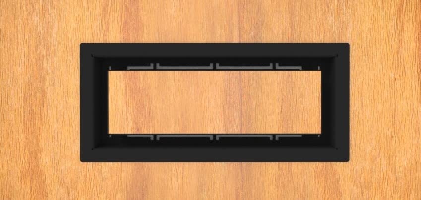 4X10 - Classic - Drop In Air Register Vents - 1 Pack