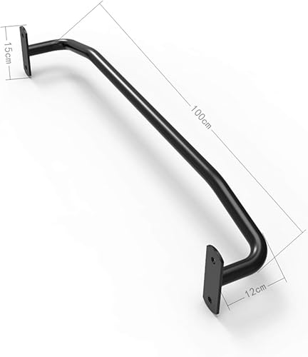 Miniatura 7 de Barras de dominadas para montar en la pared, barra horizontal segura y estable para puerta, equipo de fitness de fuerza muscular familiar, carga