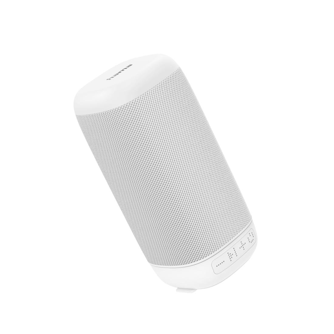 HAMA | Altavoz Bluetooth Tube 3.0 (Altavoz Inalámbrico, Autonomía de 12h, Sonido Potente, 3W, Altavoz Portátil) Color Blanco