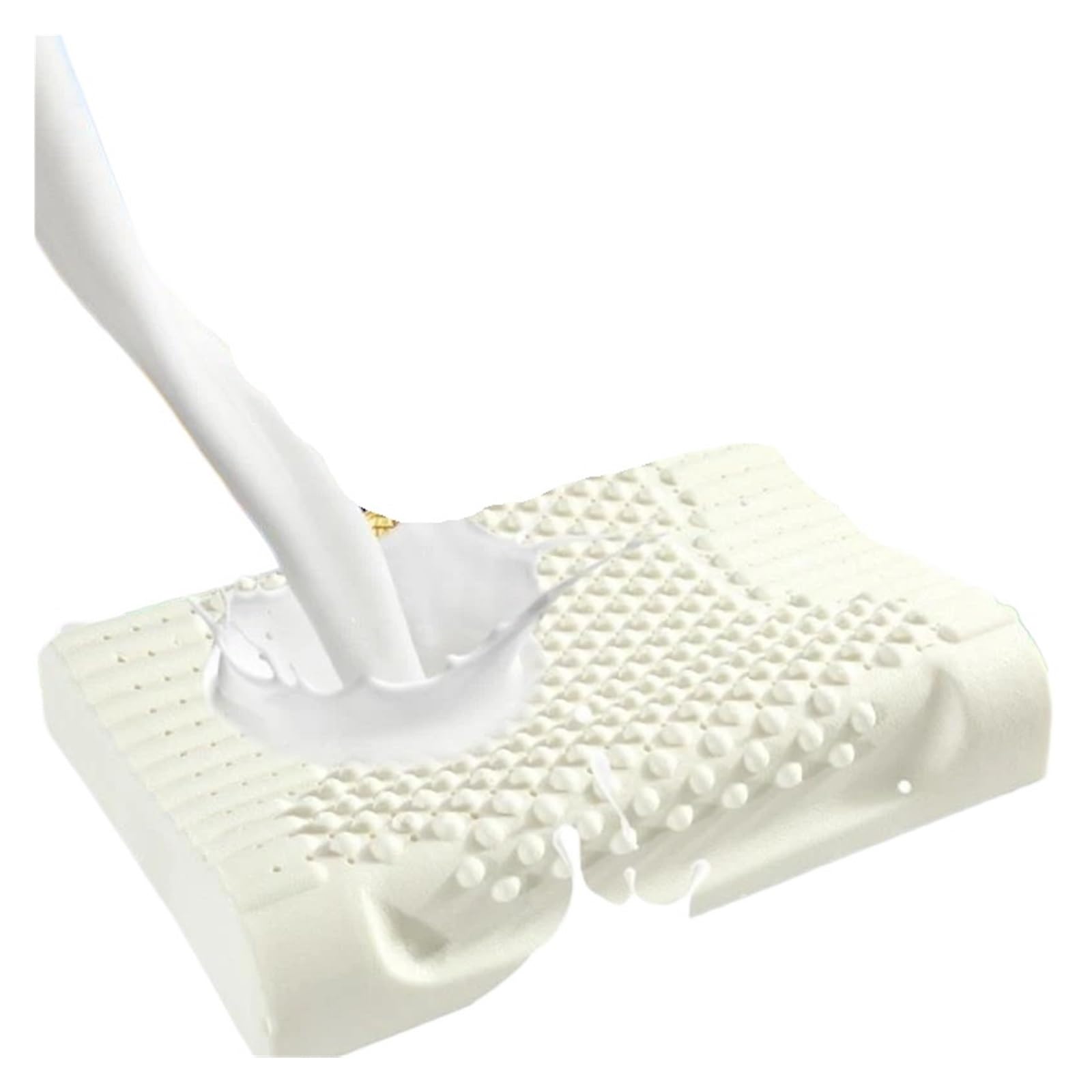 Almohada De Espuma Con Memoria Almohada de espuma viscoelástica, almohada de látex, almohada central for adultos, almohada central de masaje, decoración for dormitorio, Textiles for el hogar Para La C