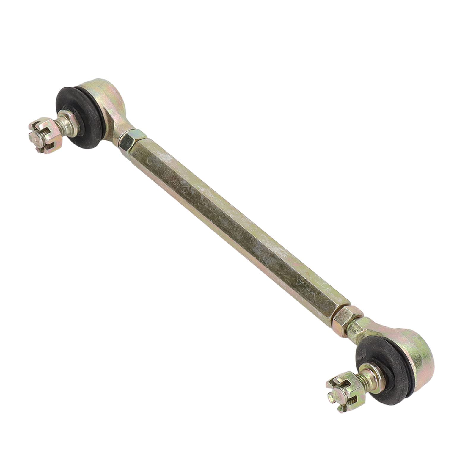 Keenso Zespół Drążka Kierowniczego z Przegubem Kulowym, długość 150 Mm, Gwint 10 Mm, Stal Stopowa do Quadów ATV o Pojemności 50 Cm3, 70 Cm3, 90, 110, 125, 150, 200