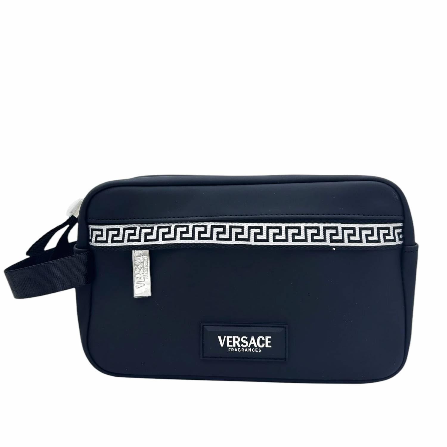 Versace Eros Confezione Regalo Uomo Profumo Eau De Toilette 100 ml Profumo Travel Size 10 ml e Pochette