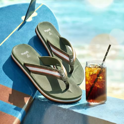 Image of YOHO Bubbles Men Ortho slippers | Soft comfortable and stylish flip flop slippers for Men in exciting colors |Lightweight | Anti Skid | Daily Use Chappal