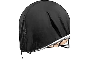 Coolrunner 40 Inch Round Firewood Log Cover - Ultimate Log Rack Cover