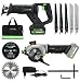 Produktbild GALAX PRO Akku Säbelsäge, Akku Kreissäge, Laserführung mit 4,0 Ah Akku, Ladegerät, 2 x Kreissägeblatt-Ø115mm, 5 Sägeblätter und Tasche, Multisäge für Holz und Metall/GPT0102