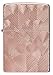 Zippo Hearts Armor High Polish Rose Gold Pocket Lighter
