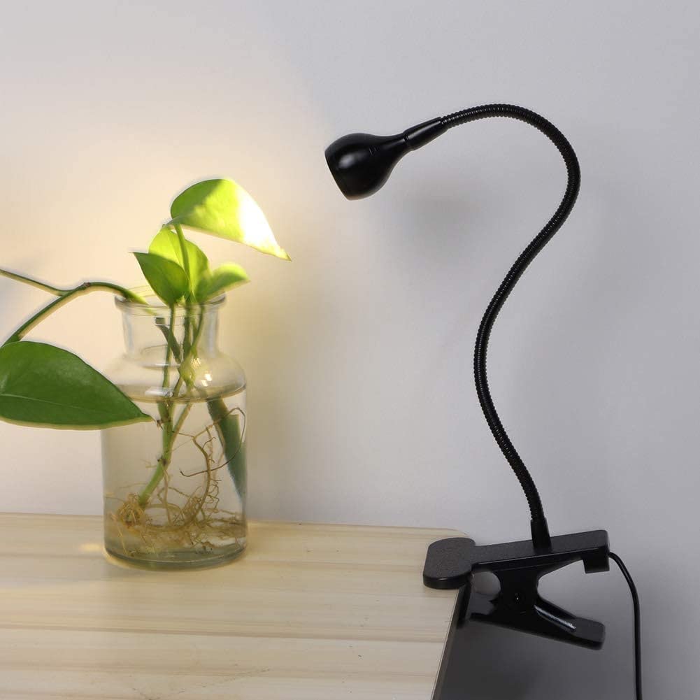 Lampada da scrivania a LED Lampada da tavolo ricaricabile USB pieghevole Lampada da comodino da notte Lampada da piccola clip Lampada da lettura per la cura degli occhi Lampada di bellezza dimmerabile
