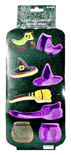 Halloween Witch Silicone Ice Cube Trays Candy Molds Bundle - 3 Pc #TOP1