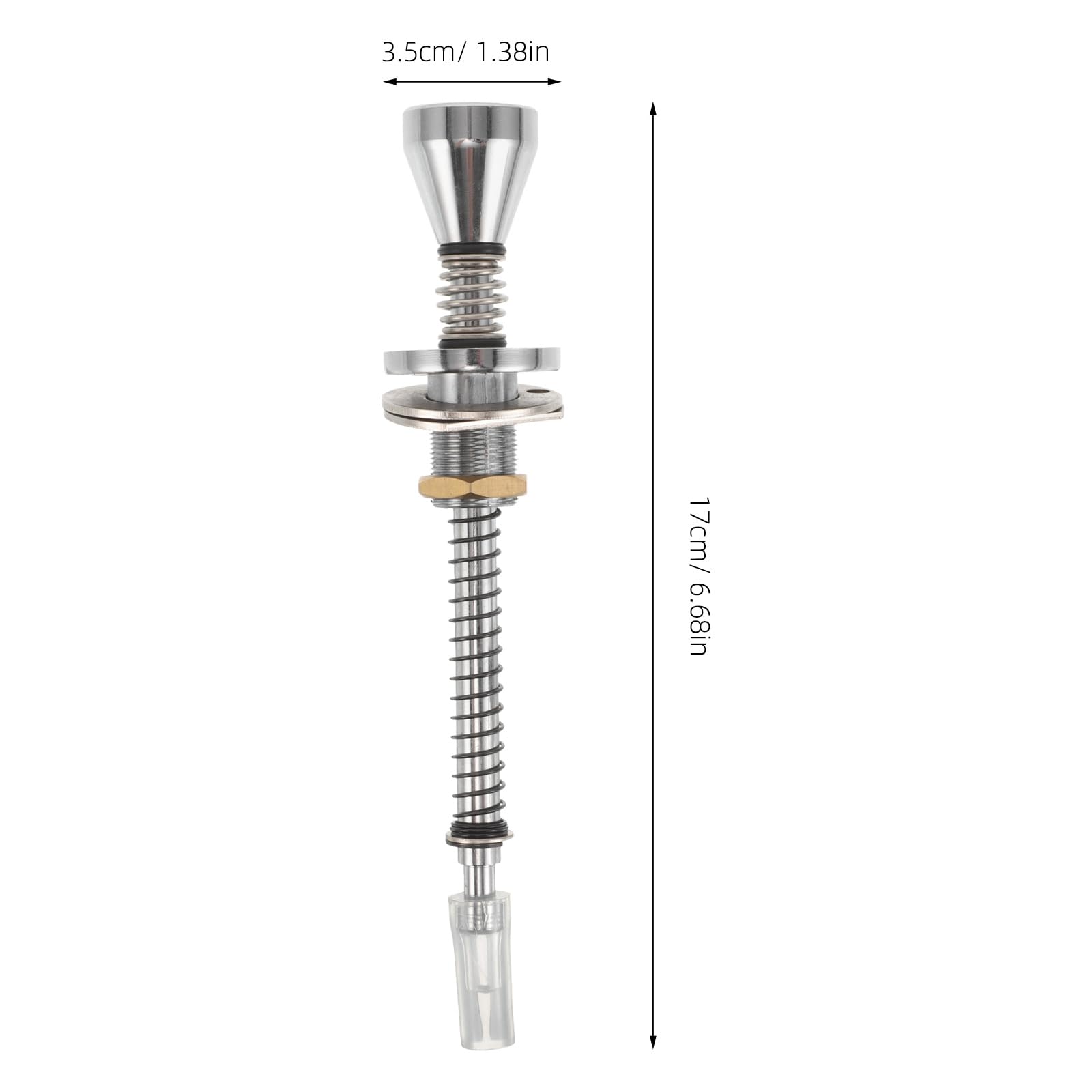 ibasenice Accessoires de Levier de Flipper pour Flipper Barre à Ressort pour Barre de Machine à sous Tireur à sous Petites pièces de Pièces de Jouet Alliage argenté