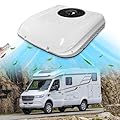12V DC RV Air Conditioner, Universal RV Rooftop Ac Unit 12 Volt Roof Top Camper AC Units, Quiet Easy Install Only Cooling For Truck, Trailer, Fifth Wheel, Golf Cart, Motorhome, Van, Bus