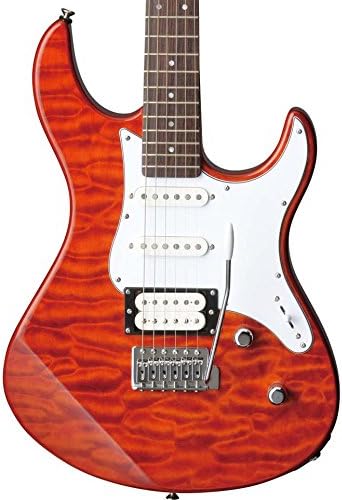 Yamaha PACIFICA PAC212VQM CMB Electric Guitar with Genuine Soft Case