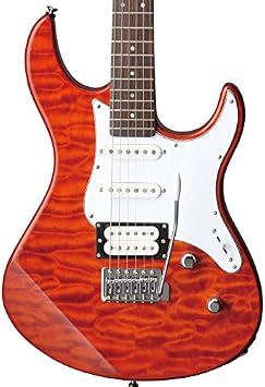 Yamaha PACIFICA PAC212VQM CMB Electric Guitar with Genuine Soft Case